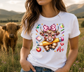Back-to-School Highland Cow