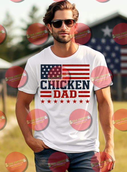 Chicken Dad Flag