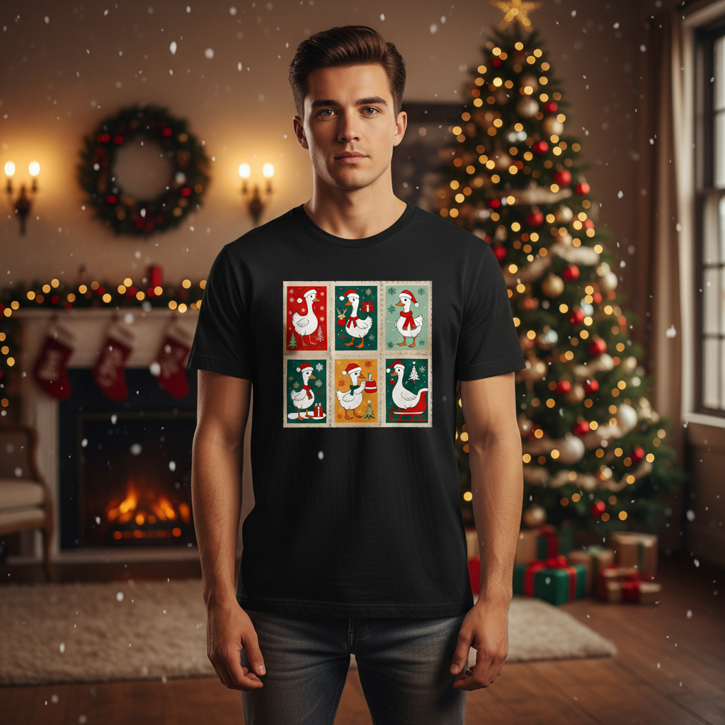 Christmas Goose Grid