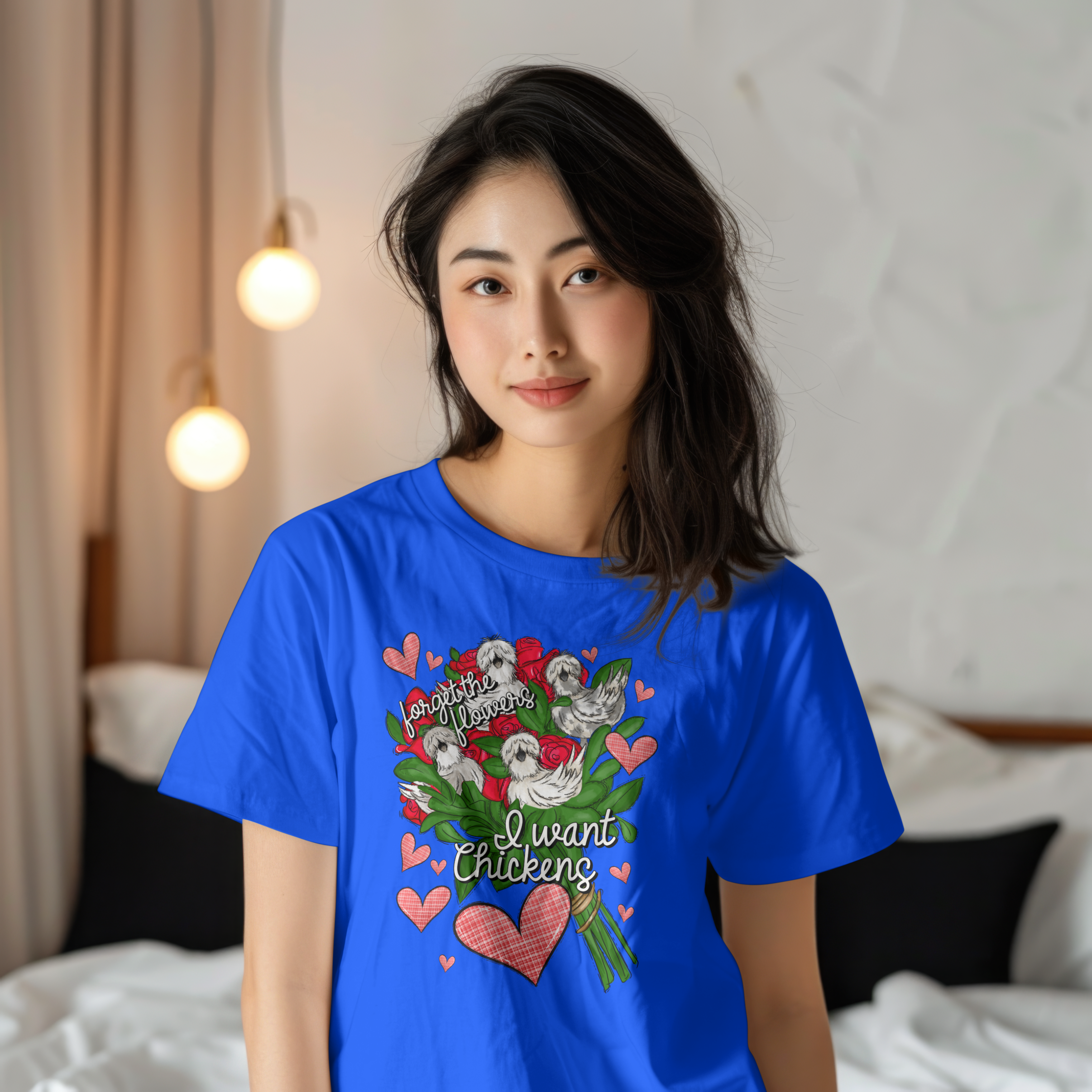 Silkie - Forget the Flowers - I Want Chickens