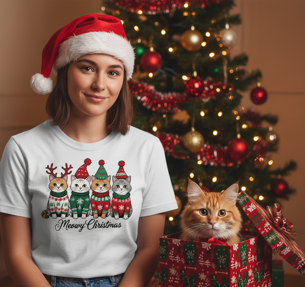 Meowy Christmas Cats
