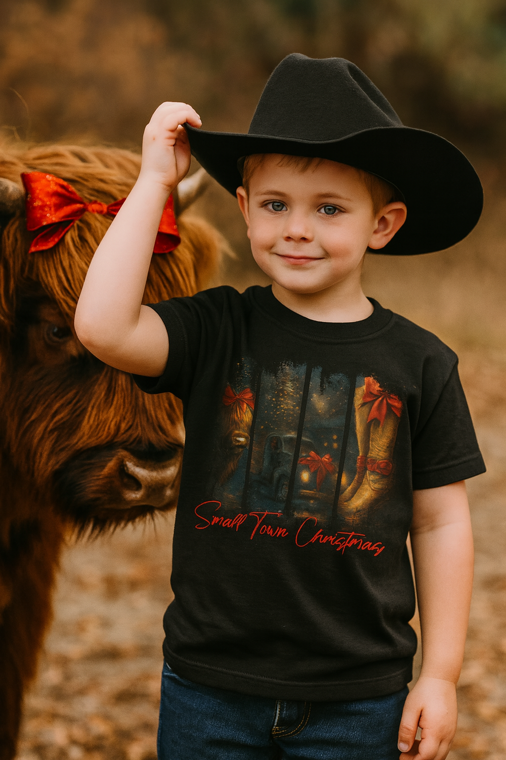 Small Town Christmas Brushstroke