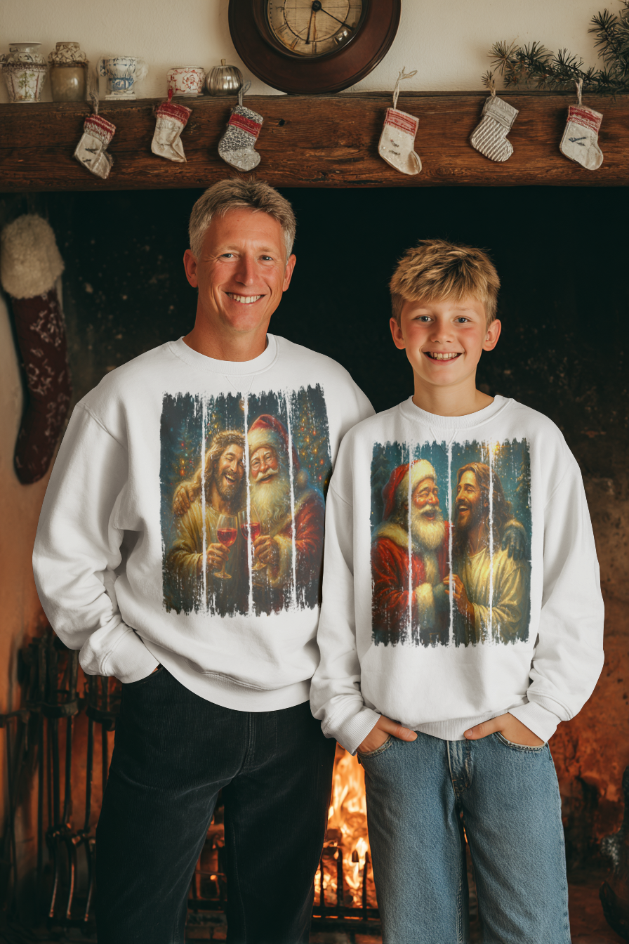 Christmas Jesus Brushstroke